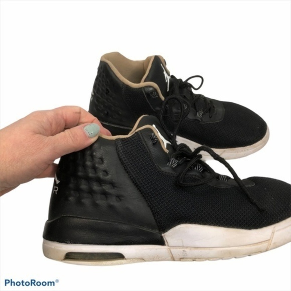 Air Jordan black sneakers